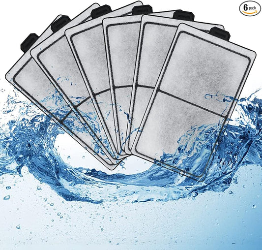HiTauing 6 Packs PF-S Filter Cartridge for PF10 Power Filters, Only Fit to Model PF10 Power Filters