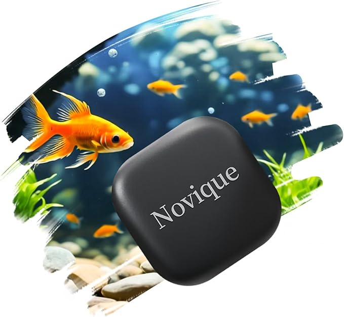 Mini Aquarium Glass Magnetic Cleaner Brush Small Fish Tank Magnetic Scrubber Suitable for Glass Aquariums with A Thickness of No More Than 8mm (5/16 Inches)