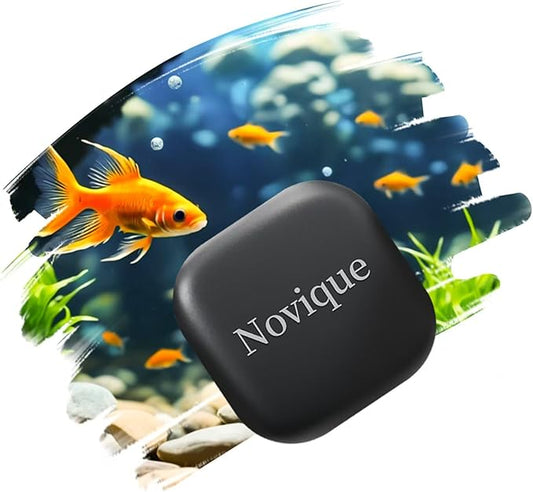 Mini Aquarium Glass Magnetic Cleaner Brush Small Fish Tank Magnetic Scrubber Suitable for Glass Aquariums with A Thickness of No More Than 8mm (5/16 Inches)