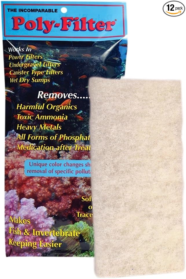 Polybio Poly Filter Pad 4 X 8 12/Pack