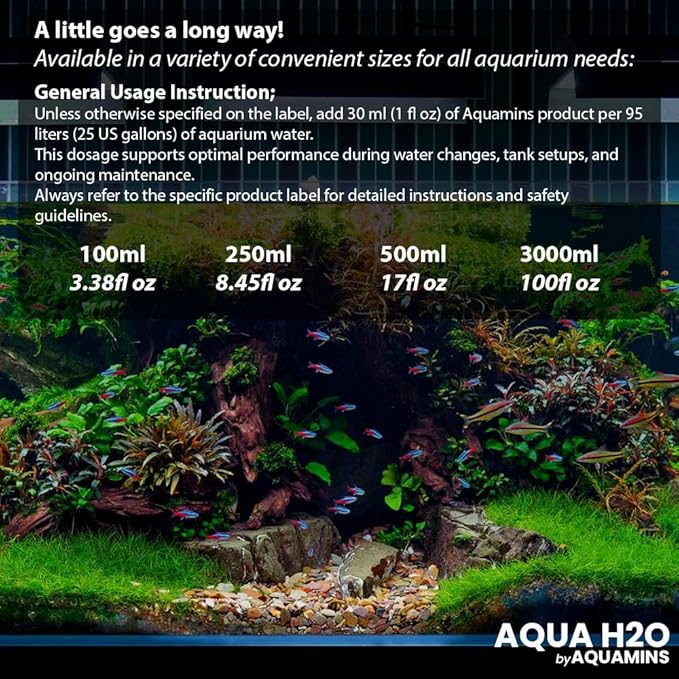Aqua H2O 3000ml/100fl-oz