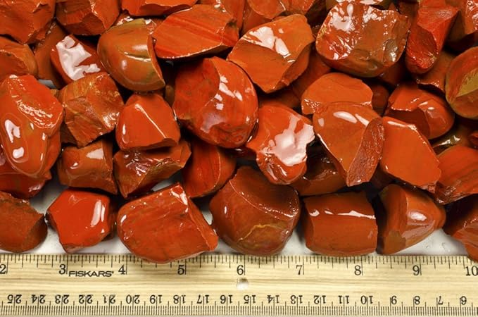 Fantasia Materials: 18 lbs Red Jasper Rough Stones from India