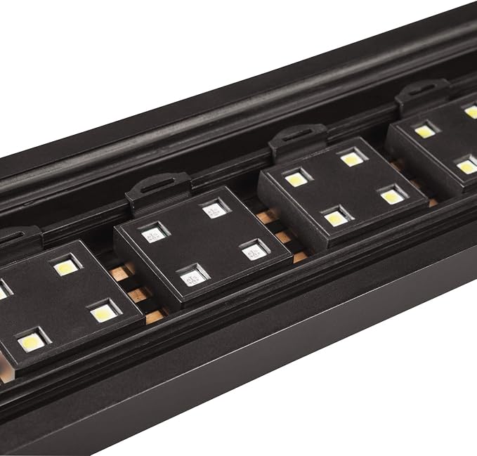Marineland Fully Adjustable Essential LED Light for 29 Gallon Aquariums, Customizable Lighting