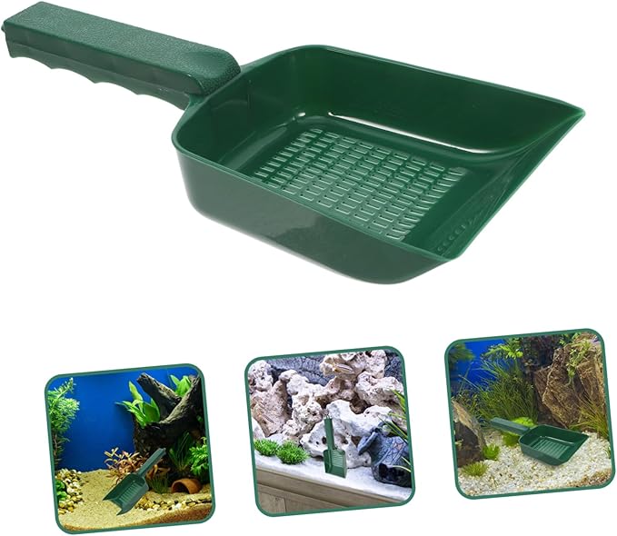 BESPORTBLE Handy Fish Tank Sand Shovel Cleaning Tool for Efficient Gravel and Sediment Removal Ergonomic Design for Comfortable Use Material for Aquarium Maintenance
