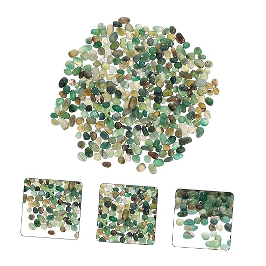 Garneck 1pack Natural Pebble Aquarium Decor Polished Stones for Fish Tanks Flowerpots Landscaping and Use