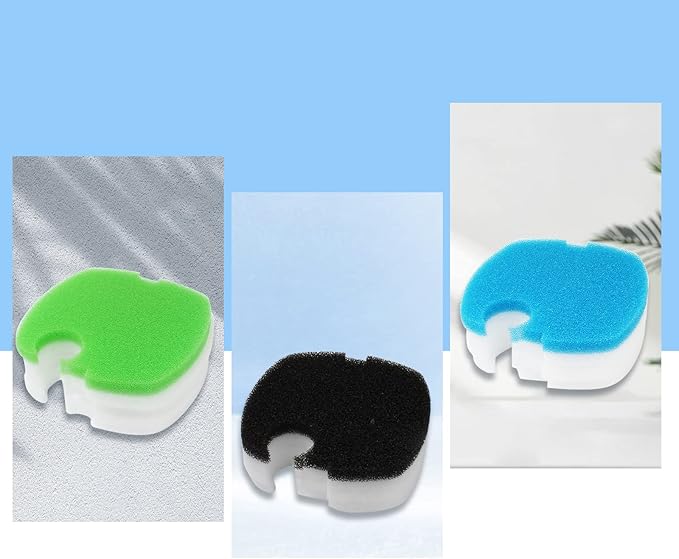 Aillsa Replacement Canister Filter Pads Compatible with SUNSUN HW-304B/404B/704B/3000 CF500 Generic Filter Floss fits Aquarium Filter Media Canister Filter
