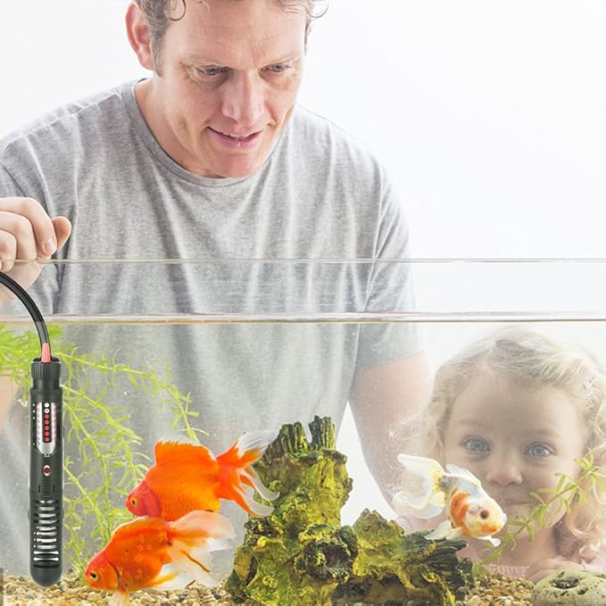 DaToo Aquarium Heater Fish Tank Heater Submersible 200 Watt, 1 Yr Warranty