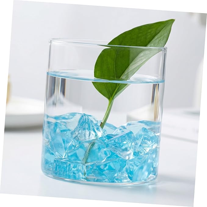 VANZACK 36pcs Mini Glacier Figurines Arctic Scene Simulation Iceberg Models for Aquarium Decor Sand Table Landscape Rockery Micro Landscape Accessories