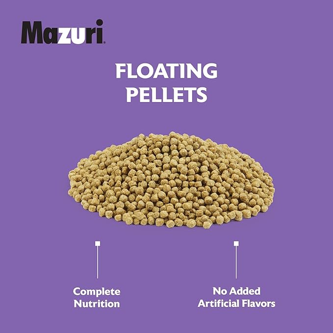 Mazuri | Koi Floating Platinum Nuggets| 20 Pound (20 lb.) Bag