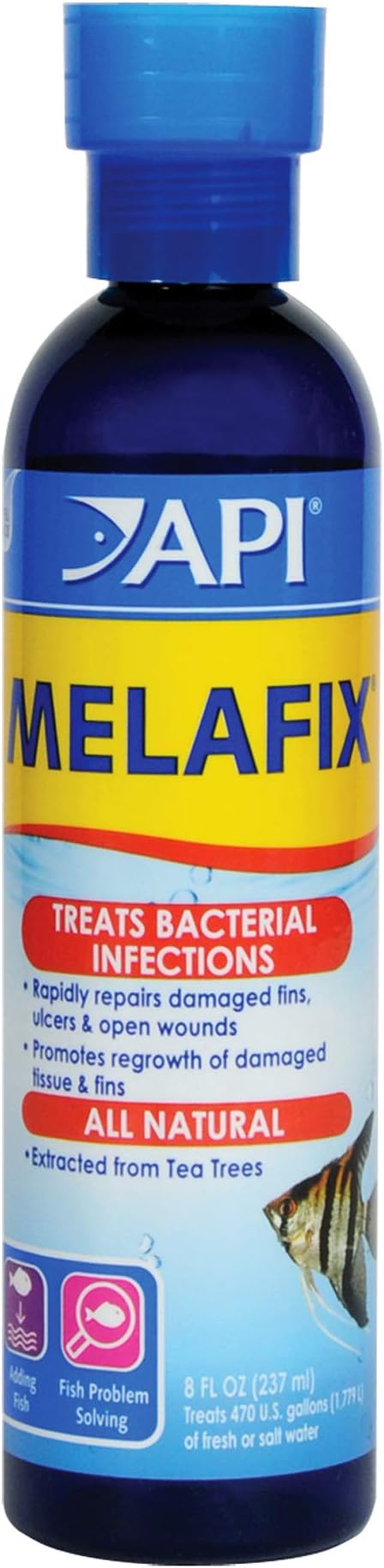 API MELAFIX Freshwater Fish Bacterial Infection Remedy 8-Ounce Bottle