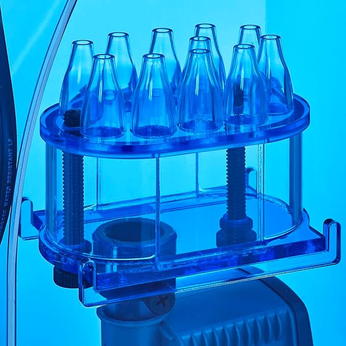 AquaReady Hang On Back Protein Skimmer for Saltwater Aquariums HOB-1.5, Up to 75 Gallon Fish Tank Filtration, Hang On External, Adjustable, Ultra Quiet Pinwheel Pump