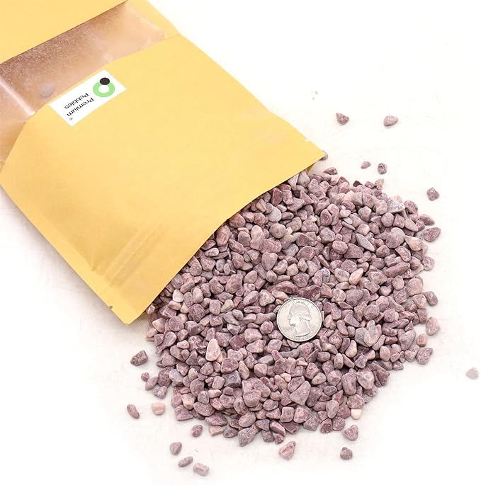 Rocks for Plants.Red Color Decorative Pebbles. 1/5 Inch 10 lbs. for Garden, Landscaping, Indoor, Vase fillers, Crafting, Succulents, pots, Plants (Mini, RED, 10)