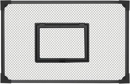 Mesh Screen Netting for Fish, Magnetic Self Assembly Fish Tank Lid Net Cover Multiple Sizes(80x40cm)