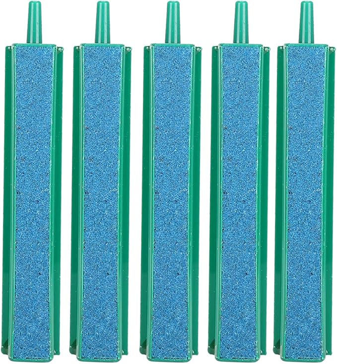 POCREATION Aquarium Sand Bar, Oxygen Diffuser Aeration Fish Air Stone Bars, PVC Sandstone, for Various Aquariums (S)