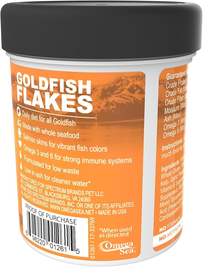 Omega One Goldfish Flakes 0.42 oz