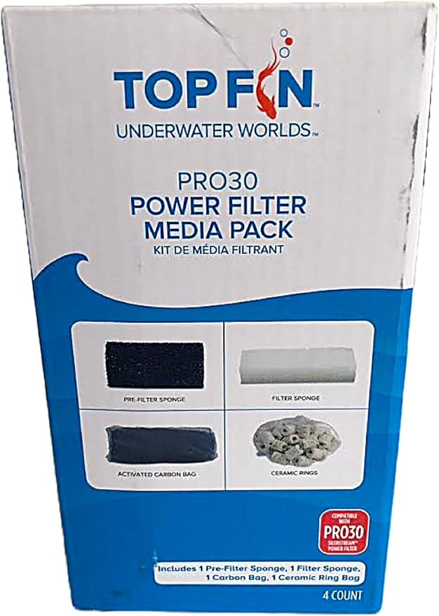 Top Fin Power Aquarium Filter Media Pack. Different Sizes to Choose from. (PRO30)