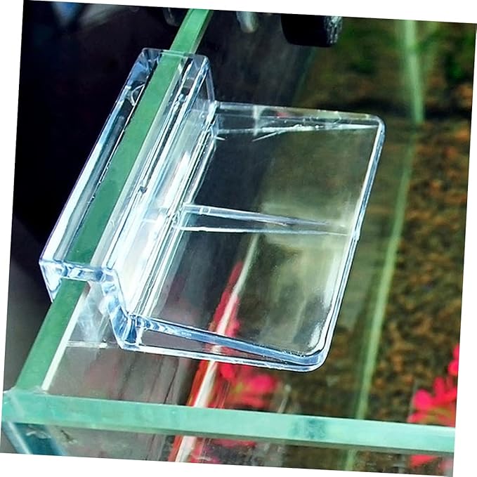 BESPORTBLE 2sets 6mm Acrylic Aquarium Cover Bracket Fish Tank Partition Support Frame 6-12mm Glass Tank Safe for Fish 12pcs*2
