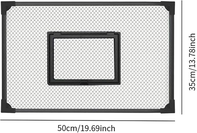 Mesh Aquarium Cover, DIY Replacement, Fine Mesh, Tear Resistant
