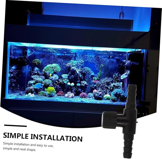 FRCOLOR 30pcs Aquarium Air Valve Connector Type Tubing Connector for Fish Tanks Compatible Air Pumps Stones Sturdy Plastic Design for Efficient Oxygen Regulation
