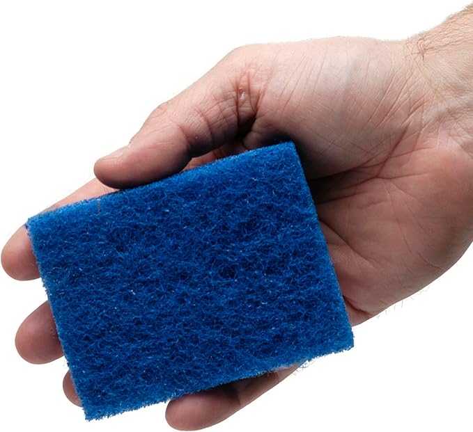 Penn-Plax WZP1 Wizard Grime Scrubber Pad – for Glass Tanks – 3” x 4”