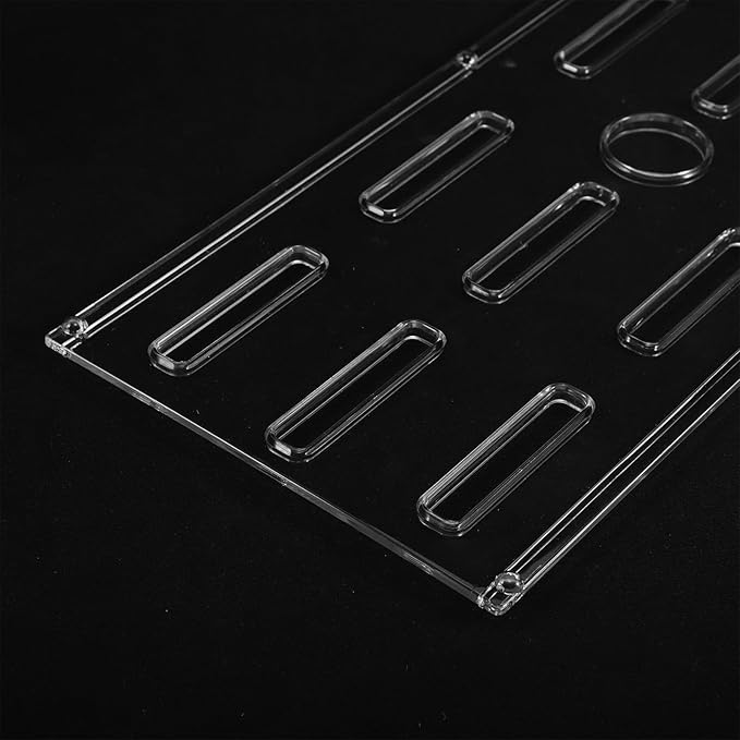 Anti-Jumping Aquarium Lid: Prevent Fish Jumping Out - 14.6x5.9 Aquarium Hood Top Cover Clear Plastic Fish Tank Lid for Turtle Shrimp Tank