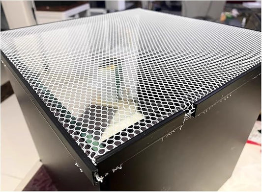 Adjustable Size Rectangle Terrarium Top Covers Aquarium Hood, Magnetic Aquarium Cover Lid, DIY Anti-Jumping Net Cover Mesh Fish Tank Lids, Cut at Will(L51.2xW23.6in/130x60cm)