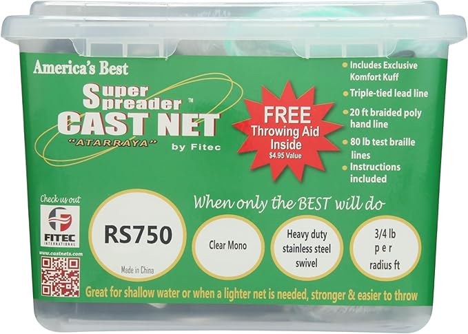 Fitec RS750 SUPER SPREADER Cast Net