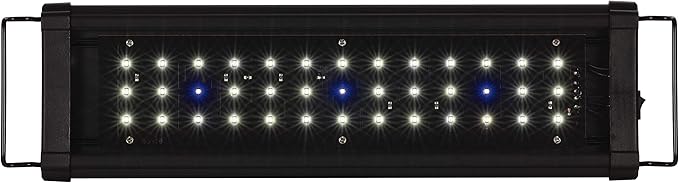 Marineland Energy Efficient LED Strip Light, Adjustable Mounting Legs, 18-Inch