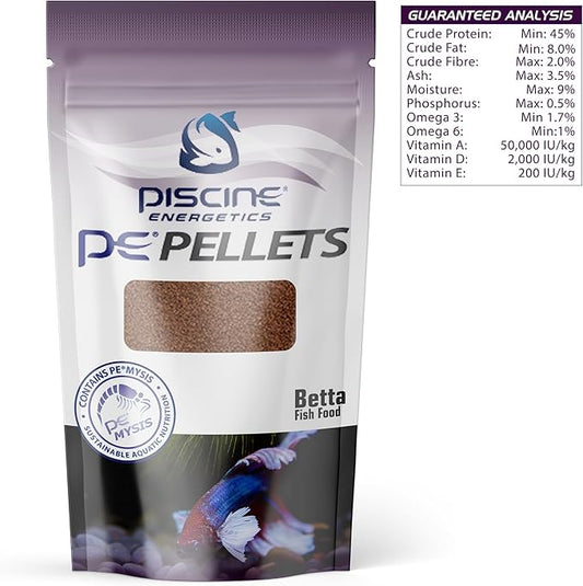 Piscine Energetics PE PELLETS Betta 1mm - 2oz