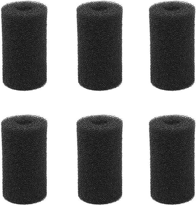Pre-Filter Sponge Aquarium Filter Intake Cover Aquarium Filter Sponge Foam Rolls Compatible Filter Accessories Replacement Aquarium Filter Media for Fish Tank, Small Hole