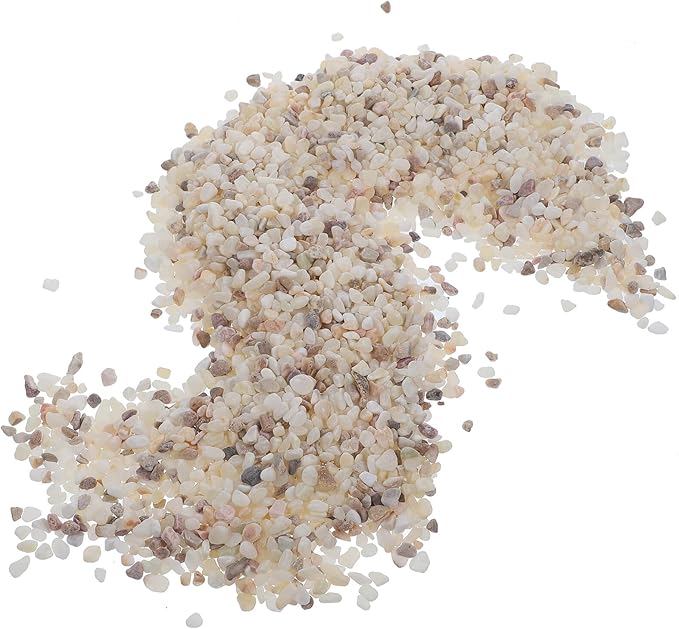 BESTYASH Aquarium Gravel and Polished Natural Pebbles 1kg for Fish Tank Decoration Aquarium Rocks and Sand for Freshwater Aquatic Pets Suitable for Vase Filling and Landscaping