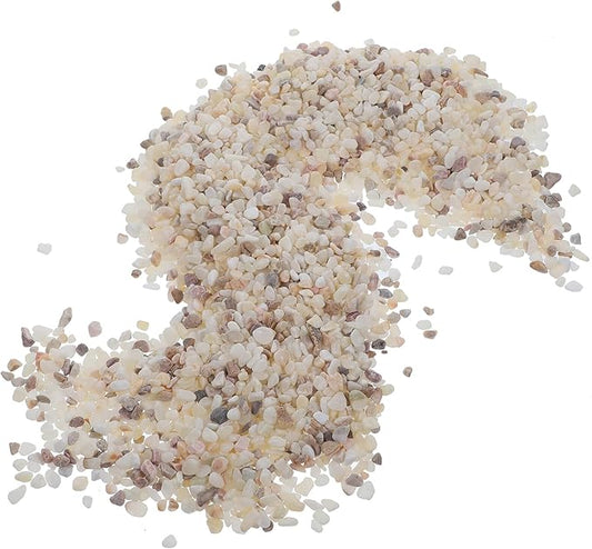 BESTYASH Aquarium Gravel and Polished Natural Pebbles 1kg for Fish Tank Decoration Aquarium Rocks and Sand for Freshwater Aquatic Pets Suitable for Vase Filling and Landscaping