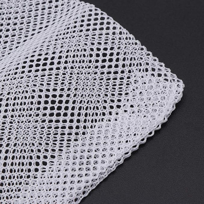 5 Packs Aquarium Filter Bags High Flow Biochemical Mesh Bag with Zipper Reusable Fish for Tank Filtration Bag Multi Size Aquarium Heater Light Thermometers Gravel Sand Decorations