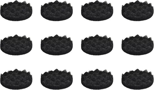 Bio-Foam Filter Pads, Media Compatible with Fluval FX4/FX5/FX6 Canister Foam, Aquarium Filter Accessories (Pack of 12)