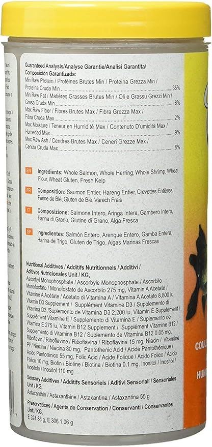 Omega One 3 Pack of Goldfish Medium Pellets, 8 Ounces Each