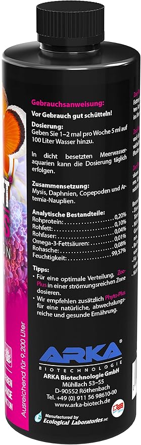 Microbe-Lift Zoo-Plus Reef Food, 16-Ounce