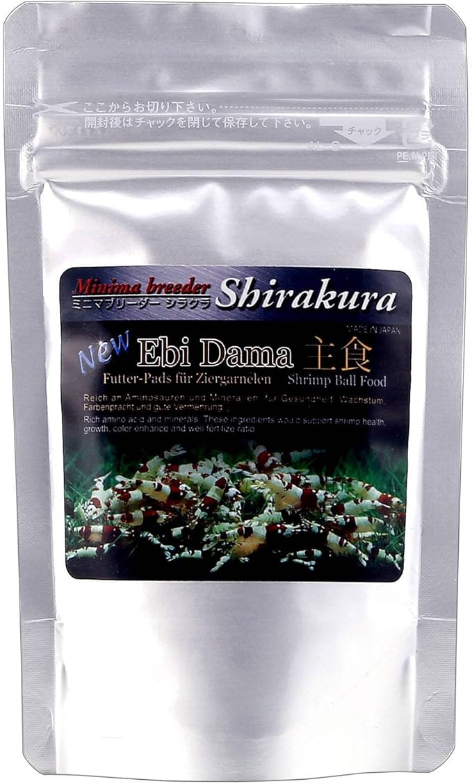 Shirakura EBI DAMA 80g Food for Shrimp and Crayfish