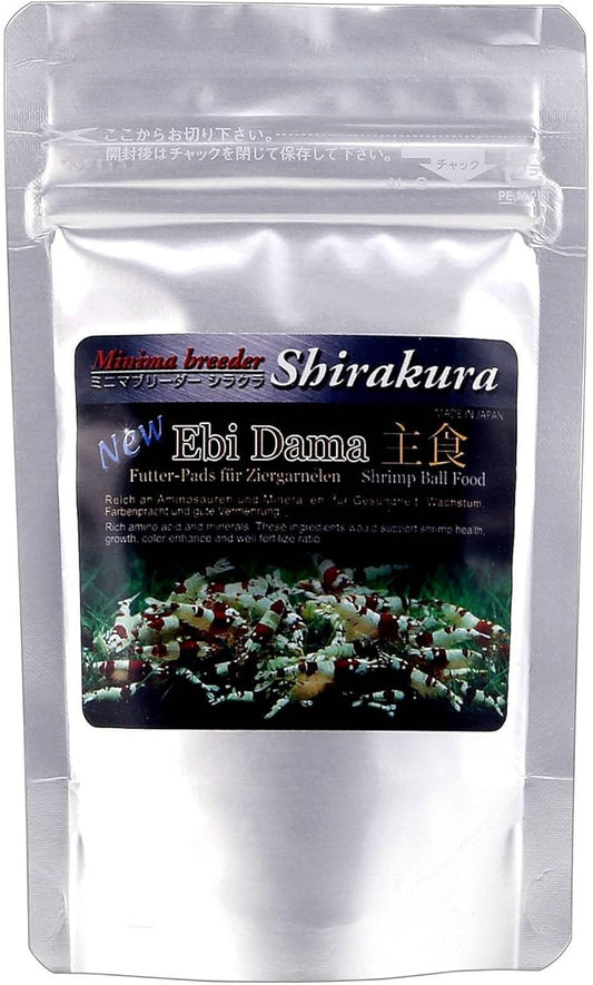 Shirakura EBI DAMA 80g Food for Shrimp and Crayfish
