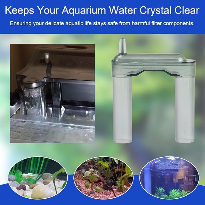 Aquarium Filter Intake Extension Tube, U Tube Compatibility with Aquaclear Power Filter 30 50, for Aquaclear Intake Tube Keeps Water Crystal Clear, Aquarium Filter Replacement Part A16150
