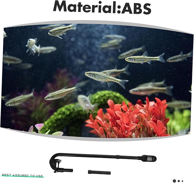 UKCOCO Aquarium External Water Hose Accessory Durable Inflow Tube for Fish Tank Filters Easy Installation Material Sturdy Water Supply Part Compatible with Various Aquariums