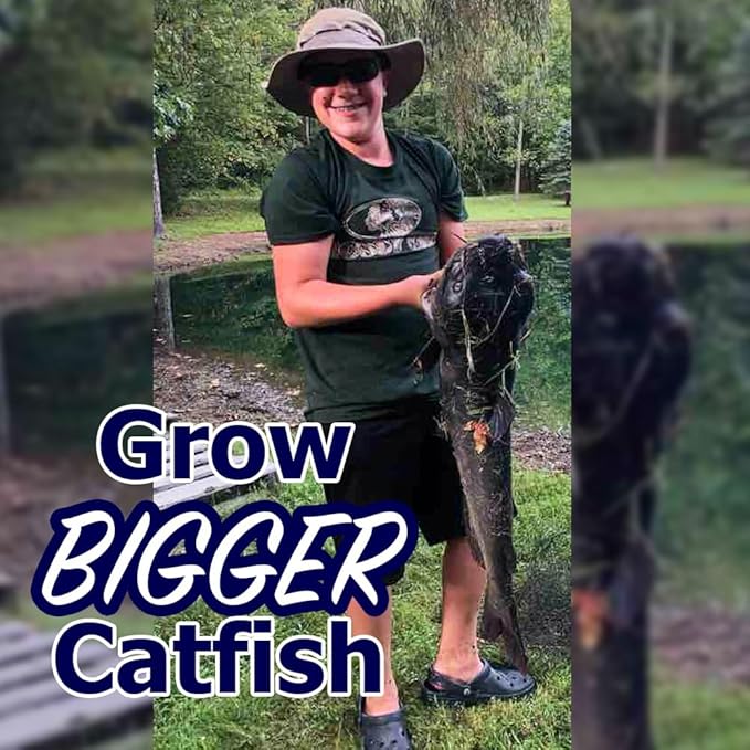 Natural Waterscapes BigCatch Catfish Food | Floating Fish Food 20 lb Bag