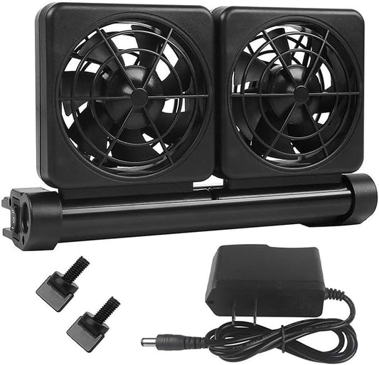 XMHF Aquarium Chiller, Fish Tank Cooling Fan System for Salt Fresh Water