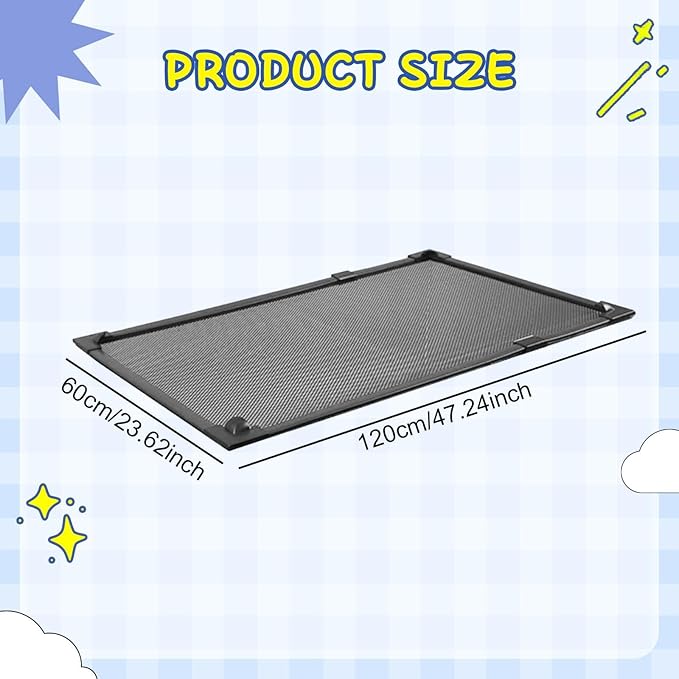 Aquarium Tank Cover Replacement Net Equipment for Easy Setup DIY Mesh Lid Custom Fit Fish Tank Top