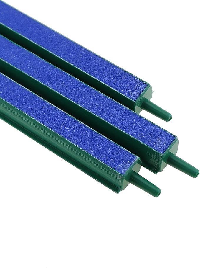 3PCS 12 Inch Aquarium Airstone Rods Fish Tank Bubble Stone Air Diffuser Rod Aquarium Oxygenation Pump Accessories Airstone Decorative Landscaping Suitable for Hydroponic Systems