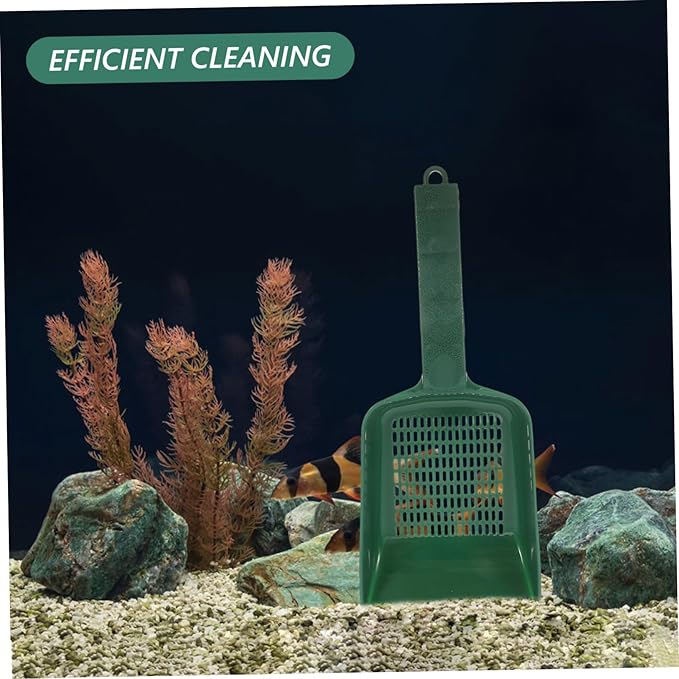 BESPORTBLE Handy Fish Tank Sand Shovel Cleaning Tool for Efficient Gravel and Sediment Removal Ergonomic Design for Comfortable Use Material for Aquarium Maintenance