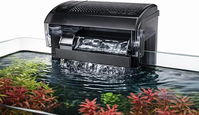 Aquarium Filter Baffle Compatible with Fluval AquaClear Filters: Gentle Flow for Delicate Aquariums (Black, AC30)