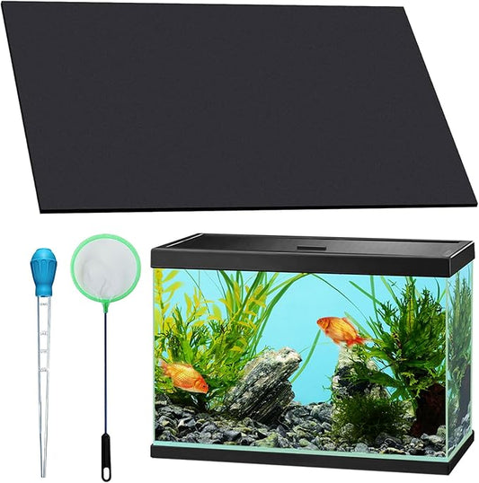 30x15x0.236 inch Aquarium Bottom Leveling pad, Environmentally Friendly EVA high-Density Foam Anti Slip Shock-Absorbing pad, Noise reducing Shock-Absorbing Aquarium pad, Easy to Cut, Free to Cut