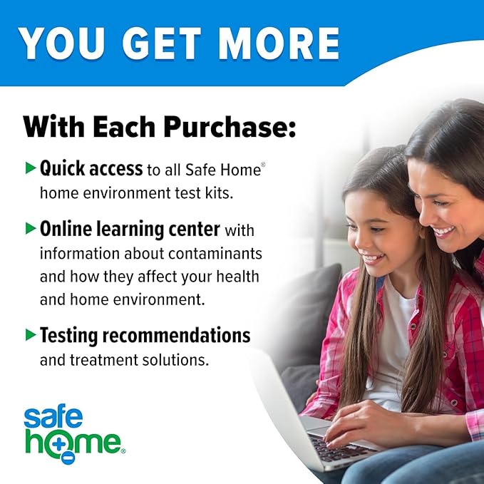 Safe Home® DIY Bacteria in Water Test Kit – Results as Fast as 6 Hours – Detects 50 Different Species of Coliform Bacteria – EPA Lab Certified – Made in the USA – (1 Pack)