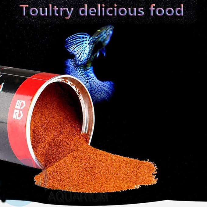 100g Small Baby Fish Food Float Freeze Brine Shrimp Egg for Turtle Betta Juvenile Fish Sea Fish Tropical Fish Fits for Freshwater and Saltwater