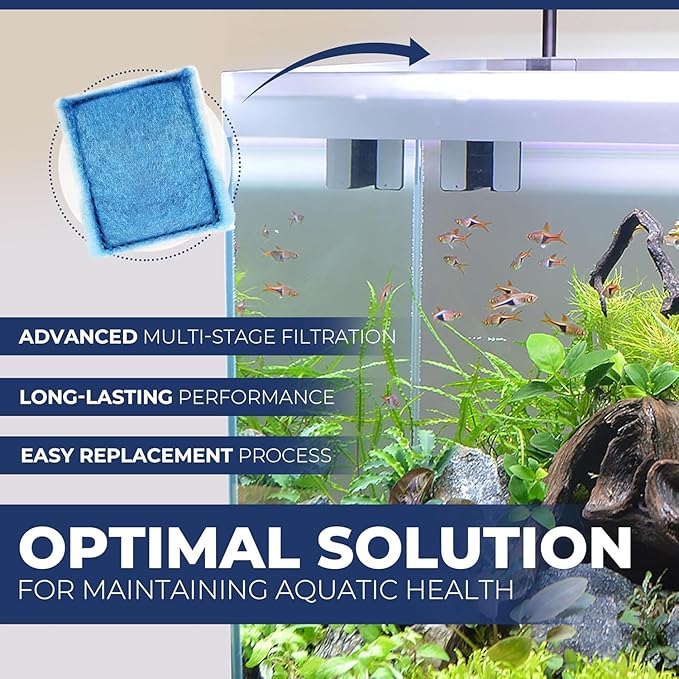 Pet Faves 8/16 Pack Rite-Size C Filter Cartridges Compatible with MarineLand Penguin PRO Power Filters 275/375 & Original Penguin Power Filters 200/350 - Rite-Size C Replacement Filter Cartridges